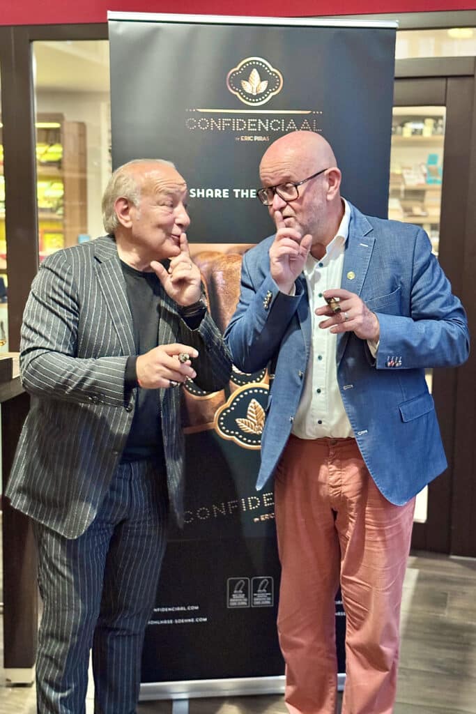 Confidenciaal cigars sigarenevent in whisky & cigar salon Gronau