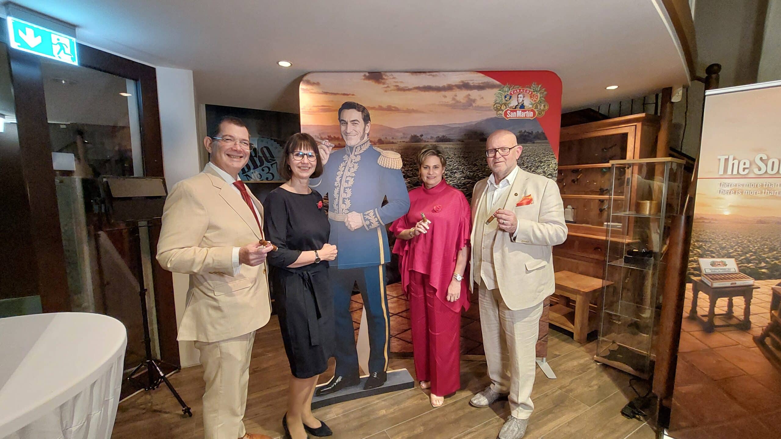 San Martin International Launch im whisky & cigar salon am 30.04.26