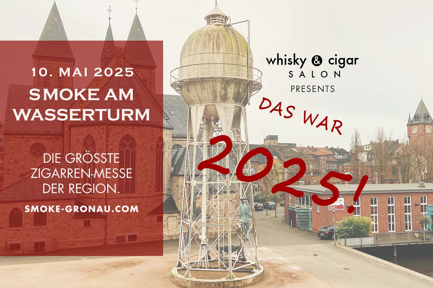 Das war die Zigarrenmesse SMOKE am Wasserturm 2025!