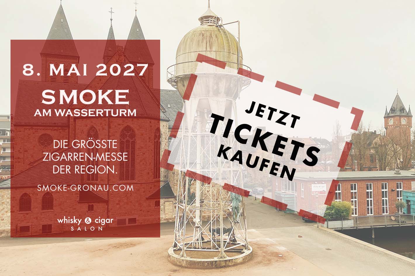 jetzt Tickets kaufen für SMOKE am Wasserturm in Gronau