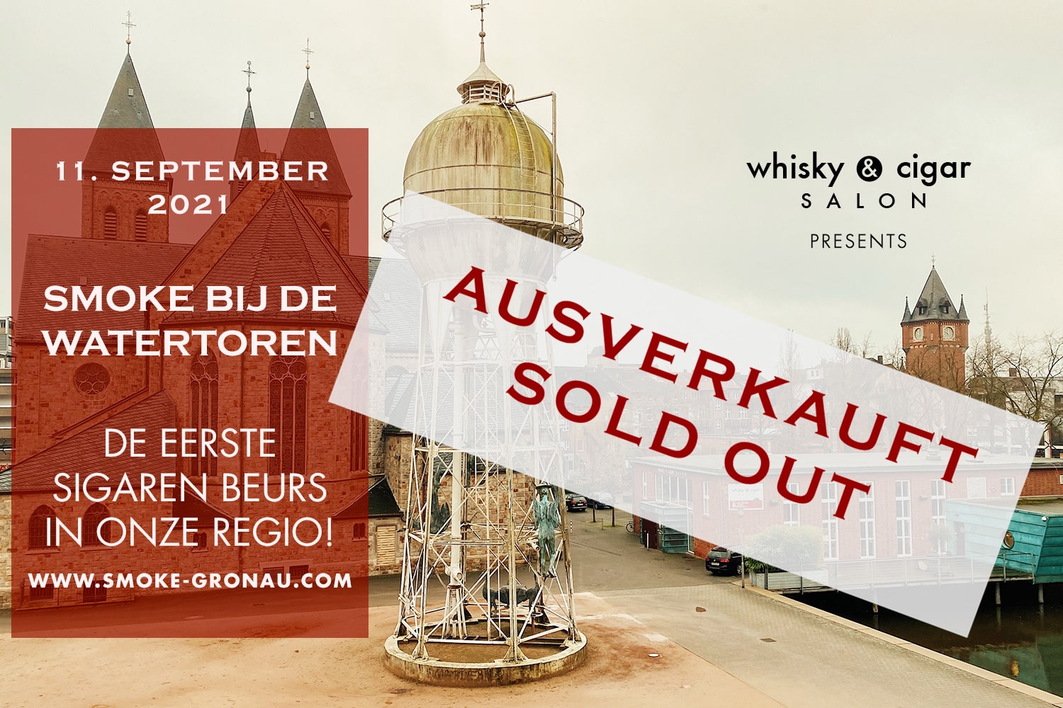 SMOKE bij de watertoren uitverkocht