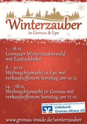 Weihnachtsmarkt Gronau