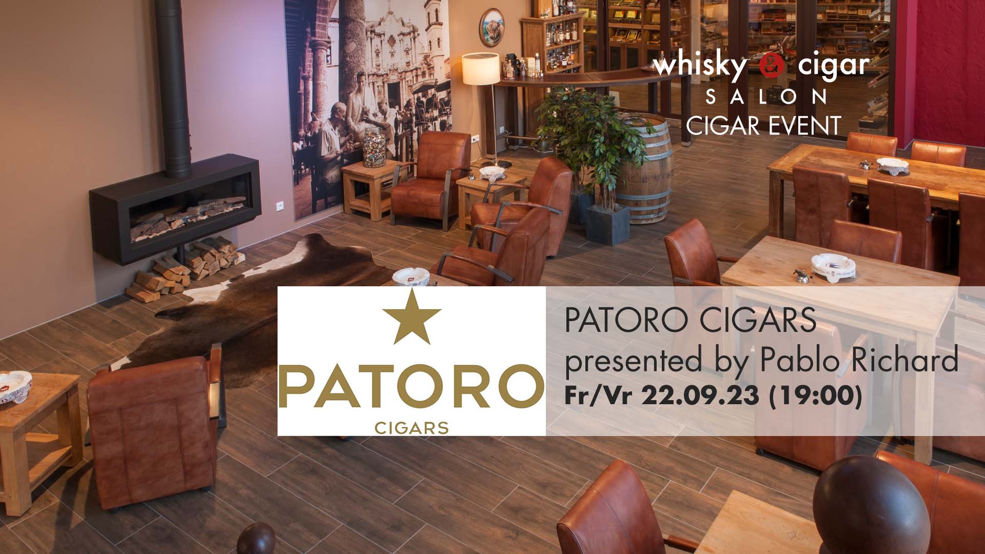 Zigarren-Event mit Patoro Cigars im whisky & cigar salon