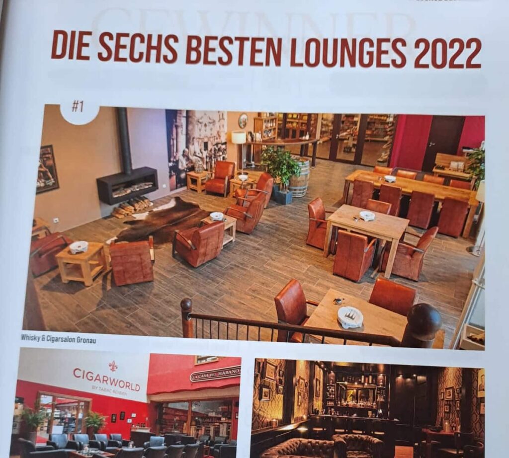 Die besten Zigarren-Lounges 2022 im Zigarren-Magazin