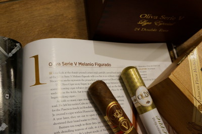 Oliva Serie V im whisky & cigar salon