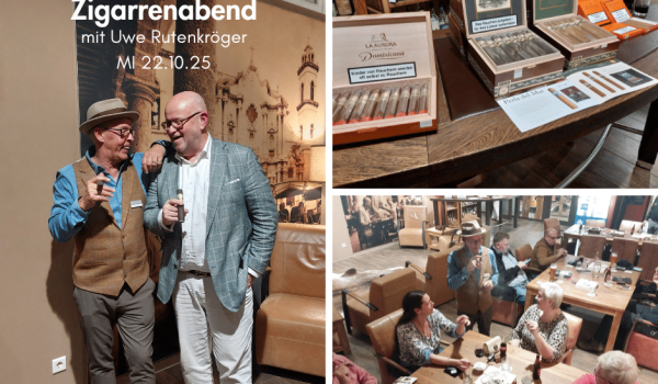 Bilder vom Arnold André Zigarrenabend am 22.10.25