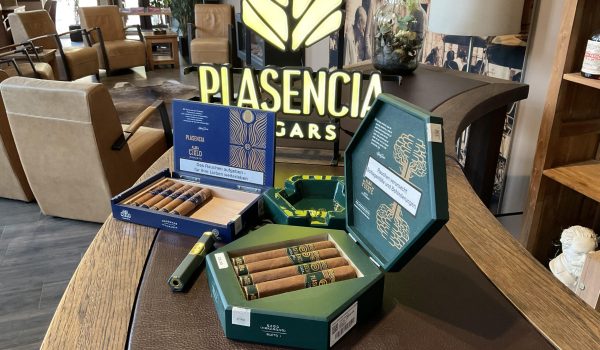 Plasencia Zigarrenevent mit Champagner und Cognac im whisky & cigar salon in Gronau am 02.10.26: die Zigarrenauswahl des Abends.