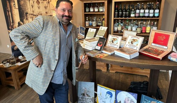 Darren Cioffi präsentiert seine Principle Cigars im whisky & cigar salon