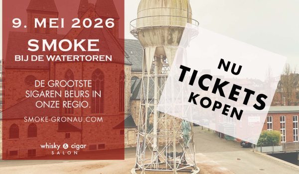 Aankondiging voor SMOKE bij de watertoren 2026, tickets zijn nu te kopen.