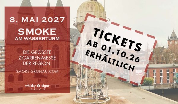 Ankündigung Zigarrenmesse SMOKE am Wasserturm 2027