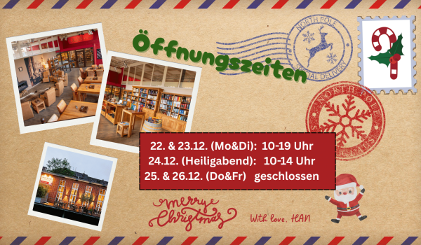 Die geänderten Öffnungszeiten rund um Weihnachten 2025.
