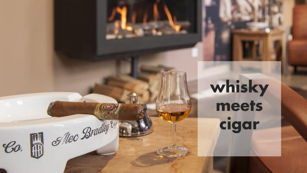 whisky meets cigar tasting