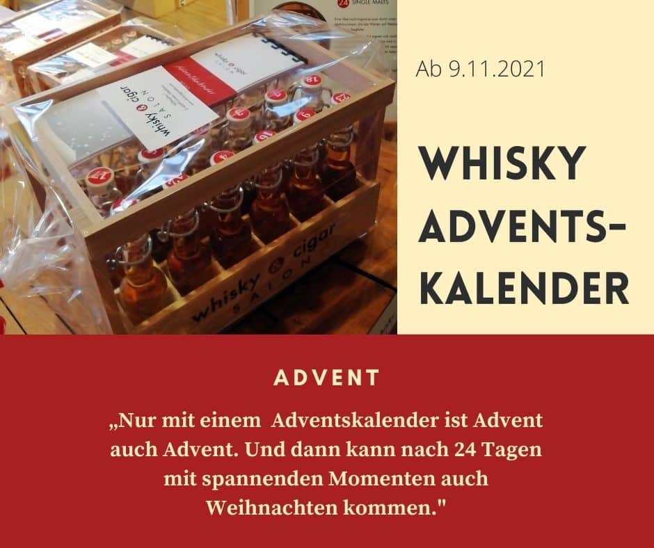 Whisky Adventskalender vom whisky & cigar salon